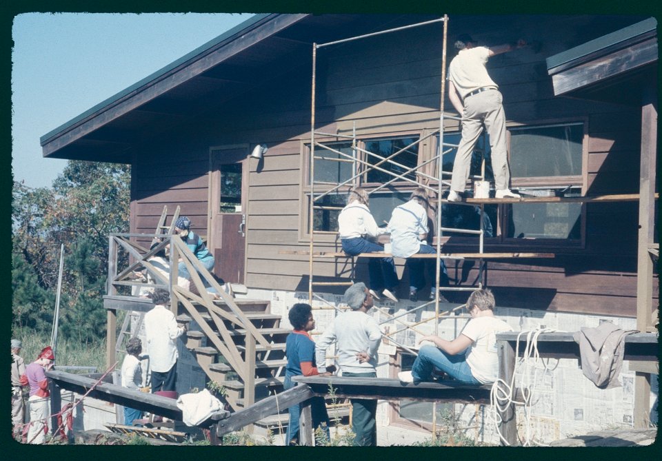 Work Groups dining hall 1975